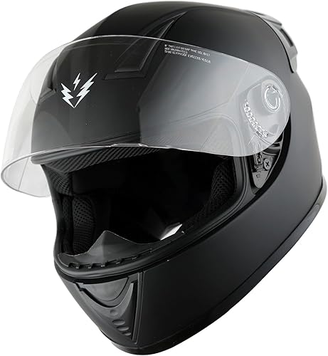 Miniatura 7 de 1Storm - Casco integral para motocicleta para niños, bicicleta urbana, go-kart, karting, BMX, MX B15