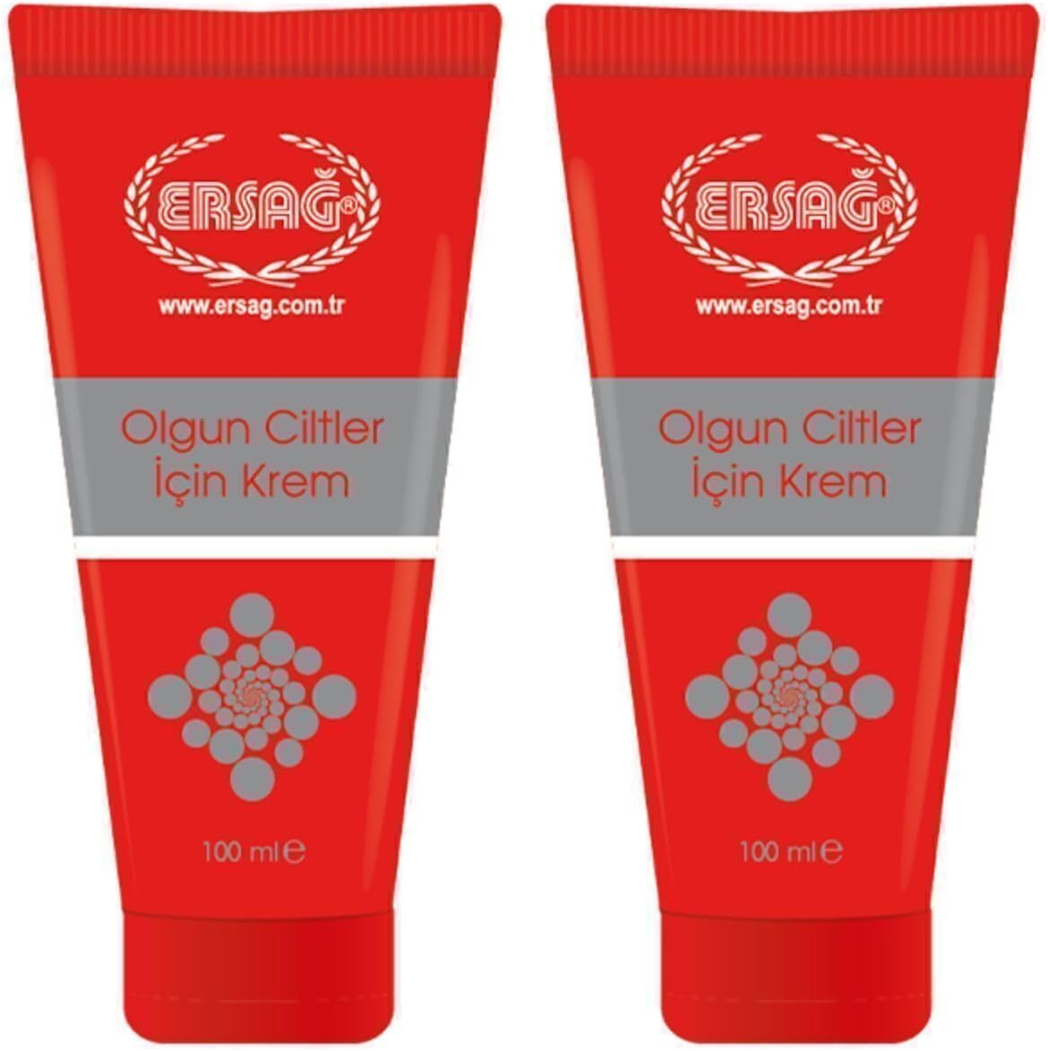 Ersağ Olgun Ciltler Için Bakım Kremi 100 Ml X 2 Adet