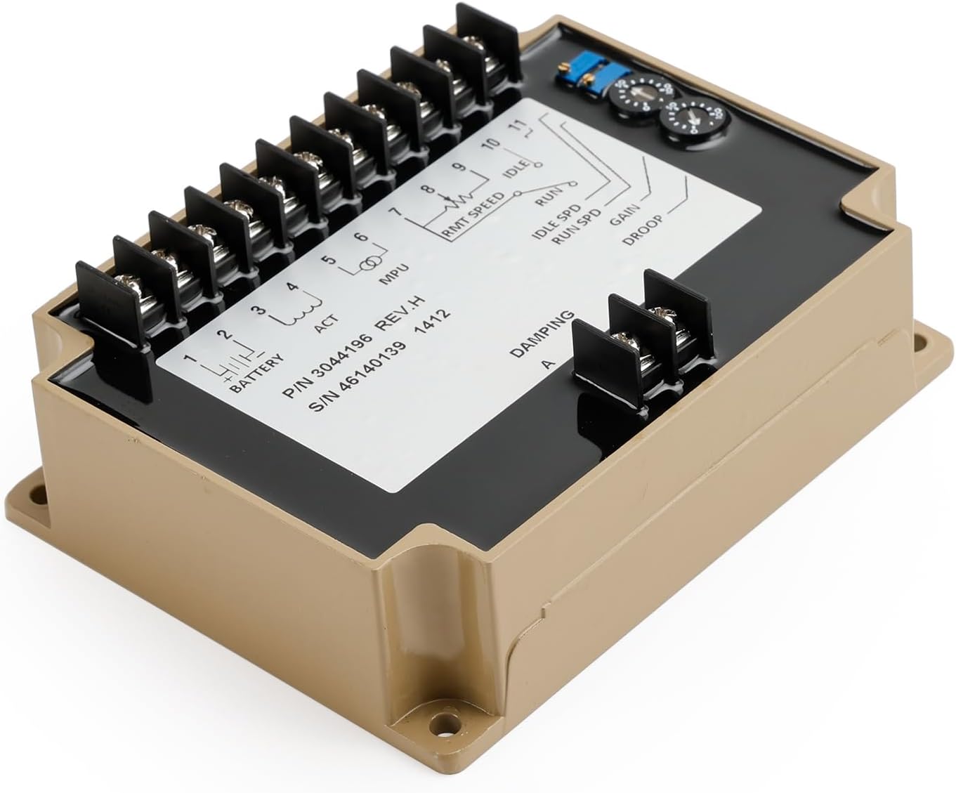 151068202 Electronic Speed Controller Governor Fit for Cummins 12-24V EFC 3044196