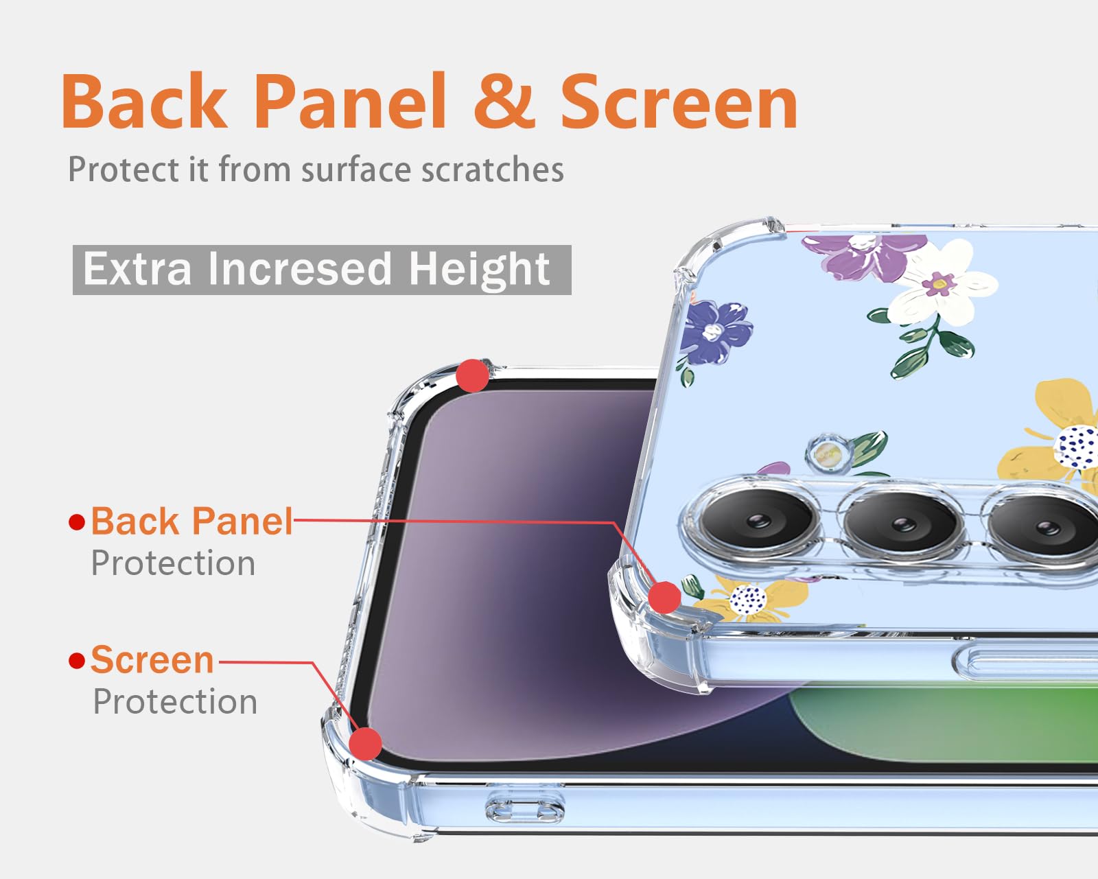 Samsung Galaxy S25plus　simフリー透明ケースおまけ付き。 Capa para Samsung Galaxy S25 Plus transparente unissex à prova de
