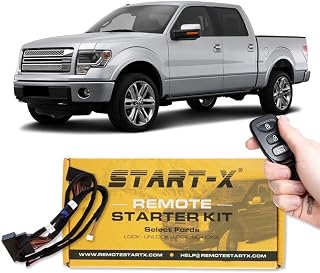 Start-X Remote Starter Kit for Select Ford F-150/F-250/F-350, Ranger, Transit, Transit Connect, Bronco Sport, Edge, Escape, Expedition & Explorer | Push-to-Start & Key Ignition | Plug N Play Install