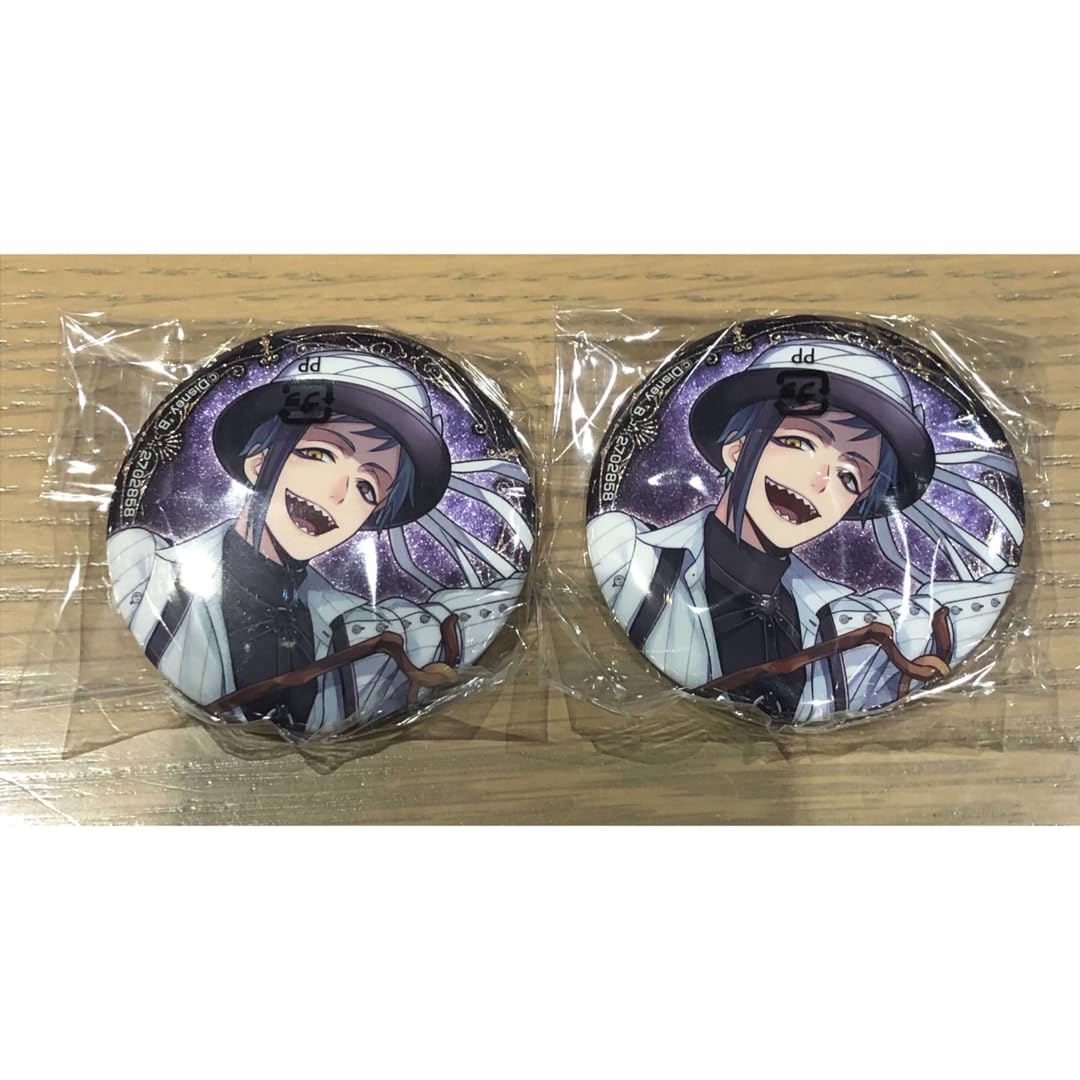 Amazon.co.jp: ツイステ 缶バッジ フロイド ハロウィン スケアリー 