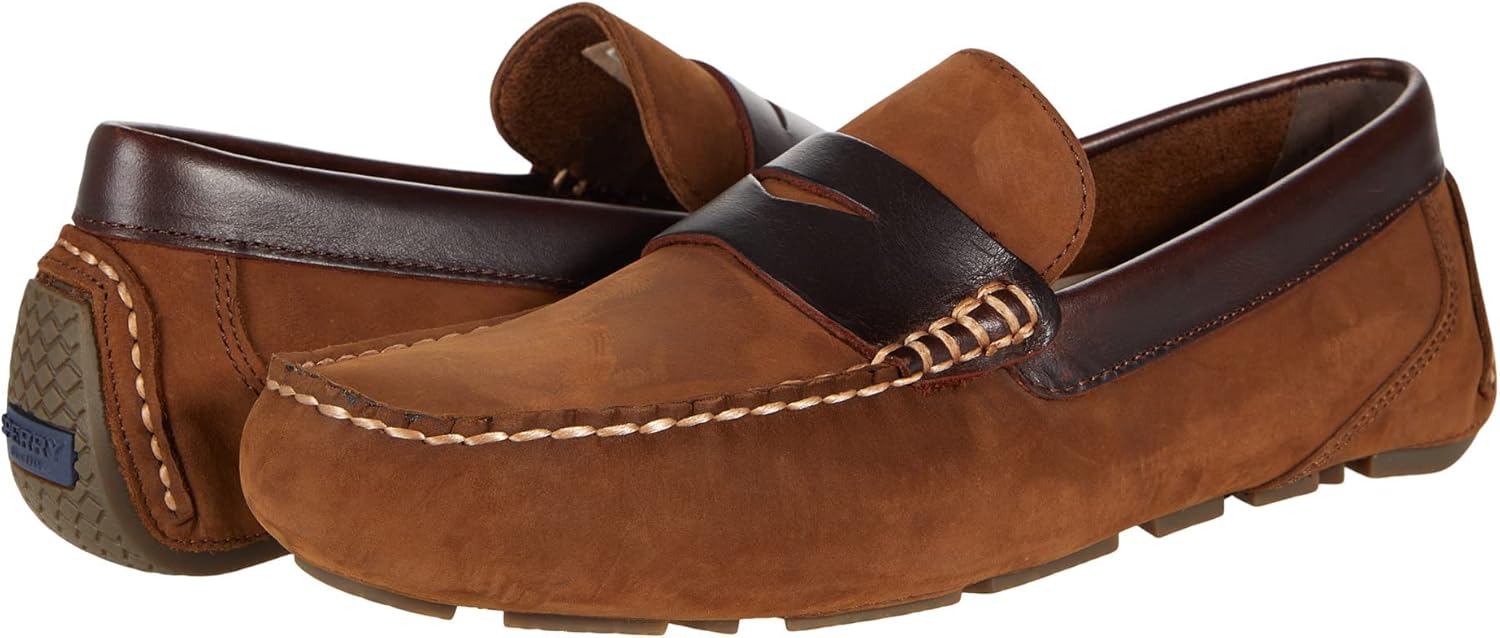 Sperry Men's Davenport Penny Loafer, Brown, 9
