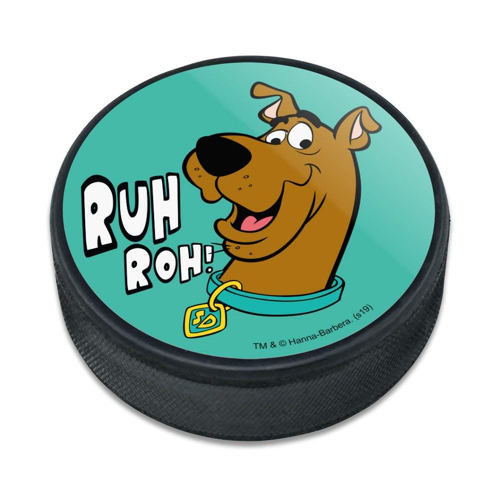 GRAPHICS & MORE Scooby-Doo Ruh Roh Ice Hockey Puck