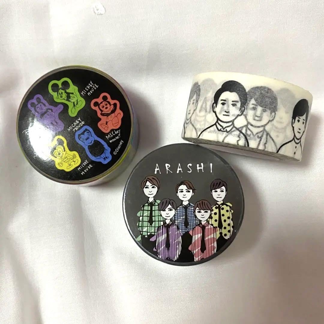 Amazon.co.jp: 嵐 マスキングテープ グッズ 展覧会 PE9Q: 文房具