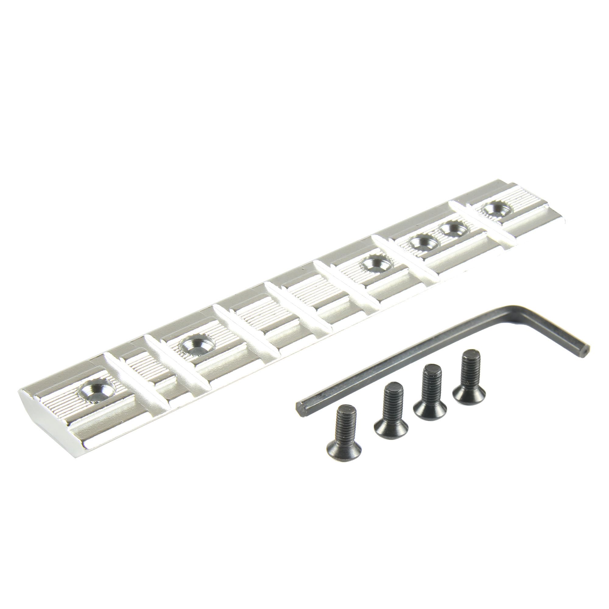 TACFUN Base Low Profile Scope Mount Weaver and Dovetail for Ruger 1022 10/22 Silver