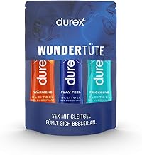 Durex Play Lubricant Gel Trial Pack for Him and Her with 3 Different Items Pack of 3 x 50 ml FTWlube:ART 1.5