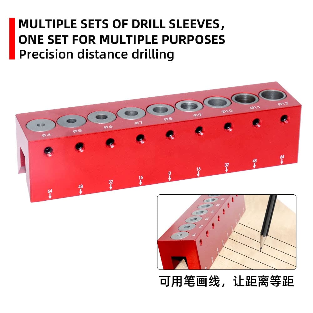 Kit De Gabarit De Perçage De Poche 3 En 1, Localisateur De Guide De