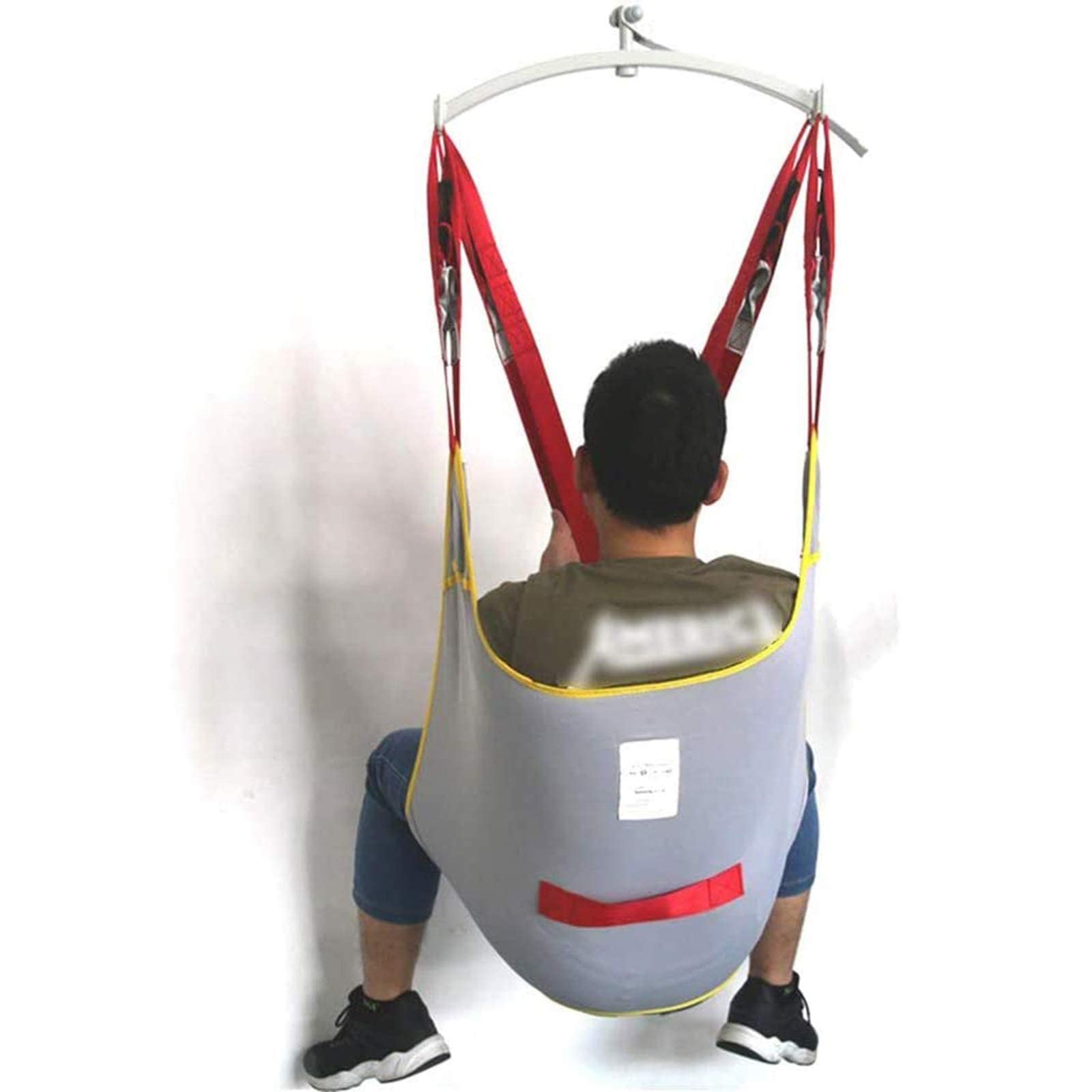 Eslingas para piernas divididas, Eslinga para elevación de Pacientes, Polipasto para Levantar a Personas Mayores, Eslinga para Elevador de Inodoro, Elevador de Pacientes para traslado de la Cama a l