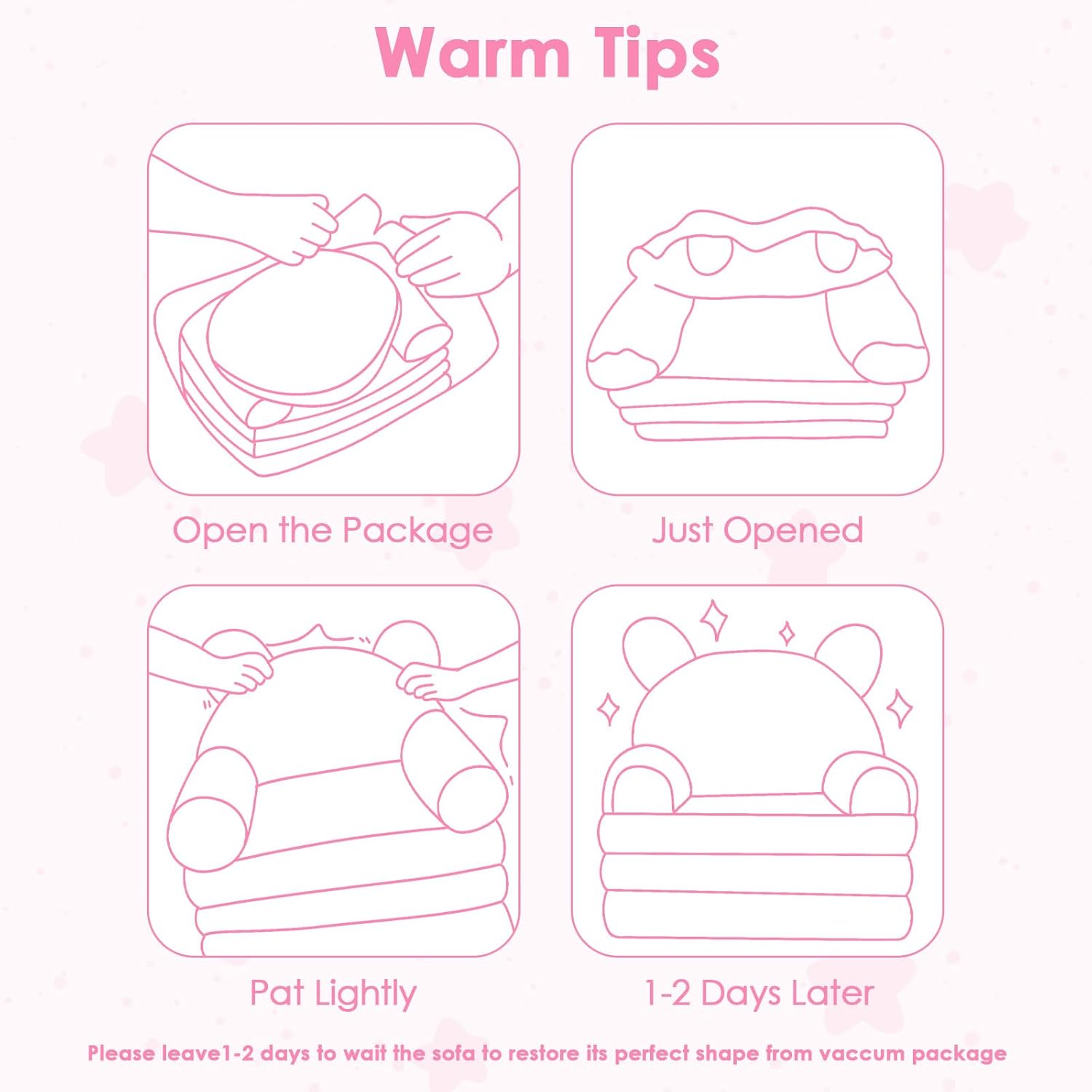 Kids Couch Comfy Foldable Kids Sofa to Lounger 2 in 1 Toddler Chair Plush Baby Sleeper Chair for Playing and Napping, Birthday Gifts for Boys and Girls - Image 6