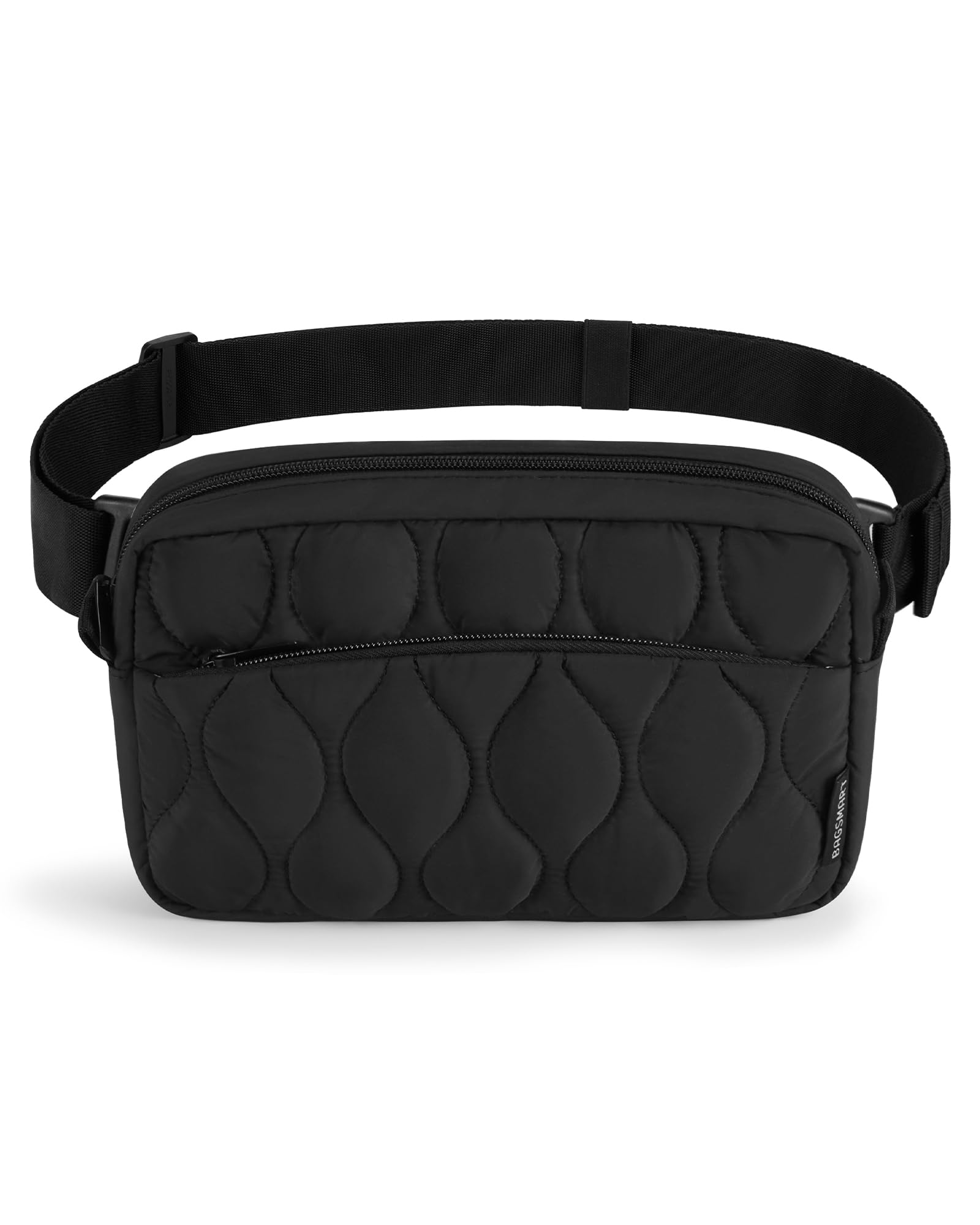 BAGSMART Fanny Packs for Women with Two Ways to Install the Adjustable Strap Lightweight Crossbody Belt Bag for Traveling Workout