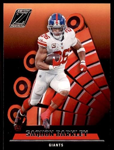 Football Trading Card NFL 2022 Panini Zenith Retail #18 Saquon Barkley NM Near Mint NY Giants