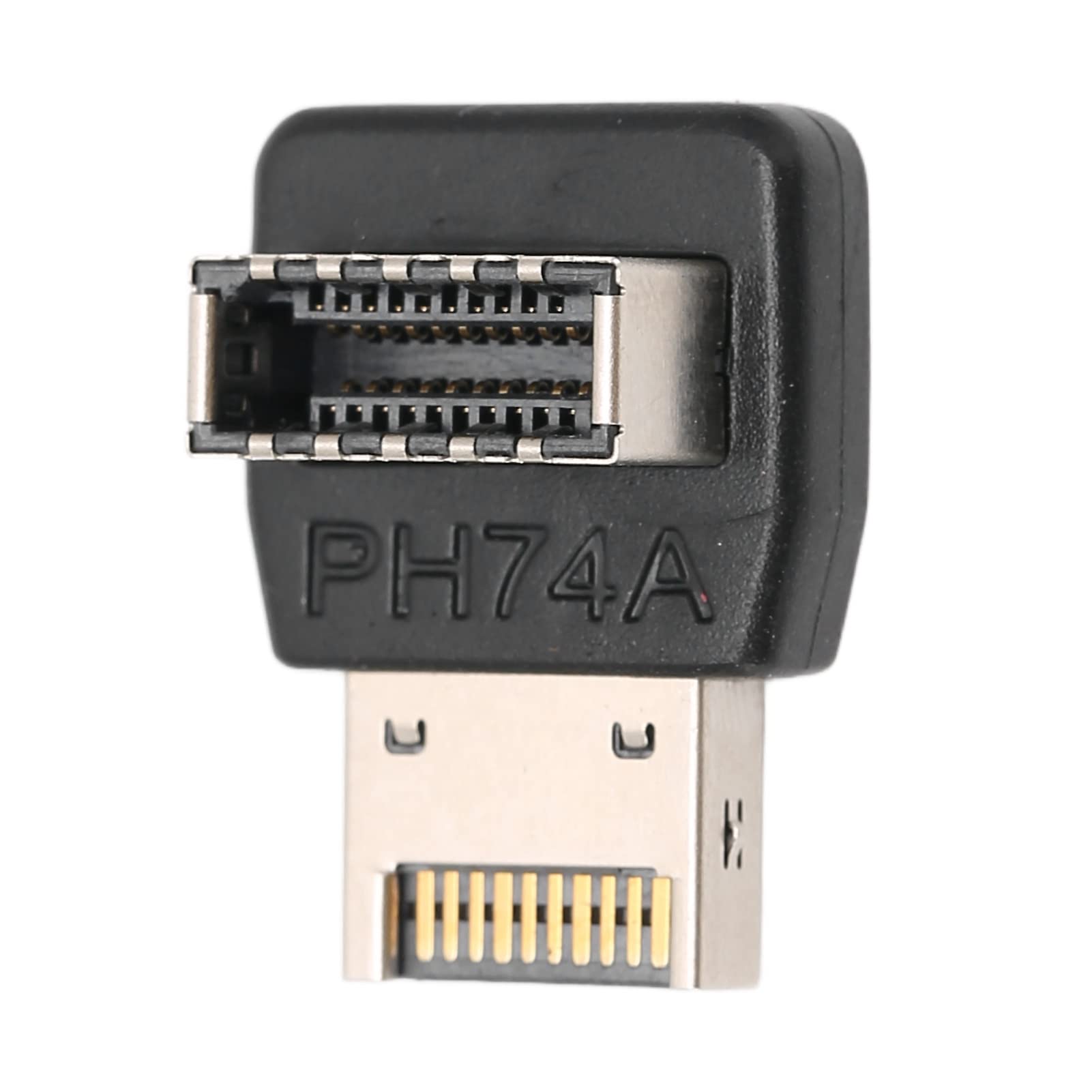 Adattatore USB 3.1 A 90 Gradi Maschio-femmina – 4 Angoli (su, Giù, Sinistra, Destra), Trasferimento 10Gbps, Ricarica Rapida OTG, Alluminio