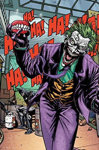 Affiche Batman Joker Forever Evil grand format 61x91.5 déco murale comics