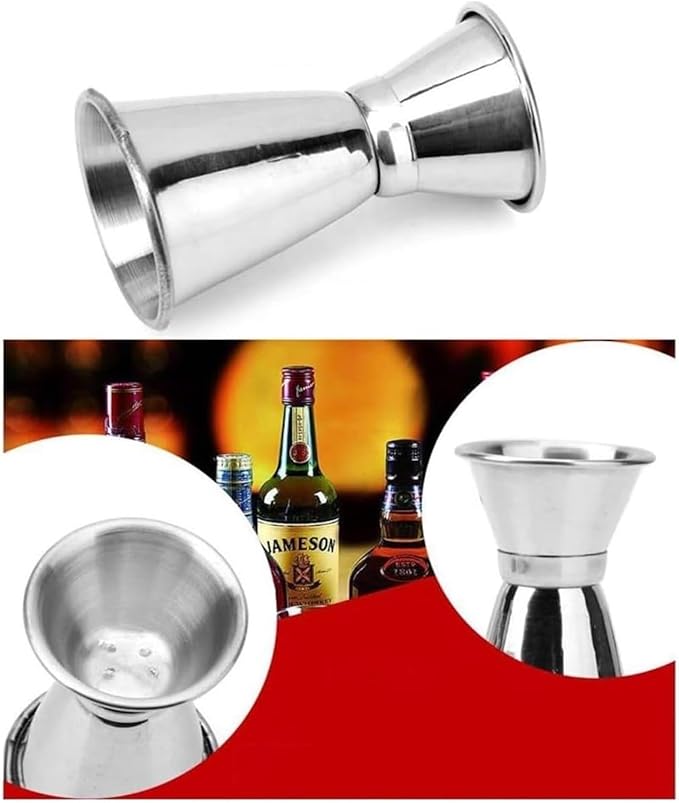 Set de Coctelera de Acero Inoxidable 12 Piezas con Soporte 550ml miniatura 6