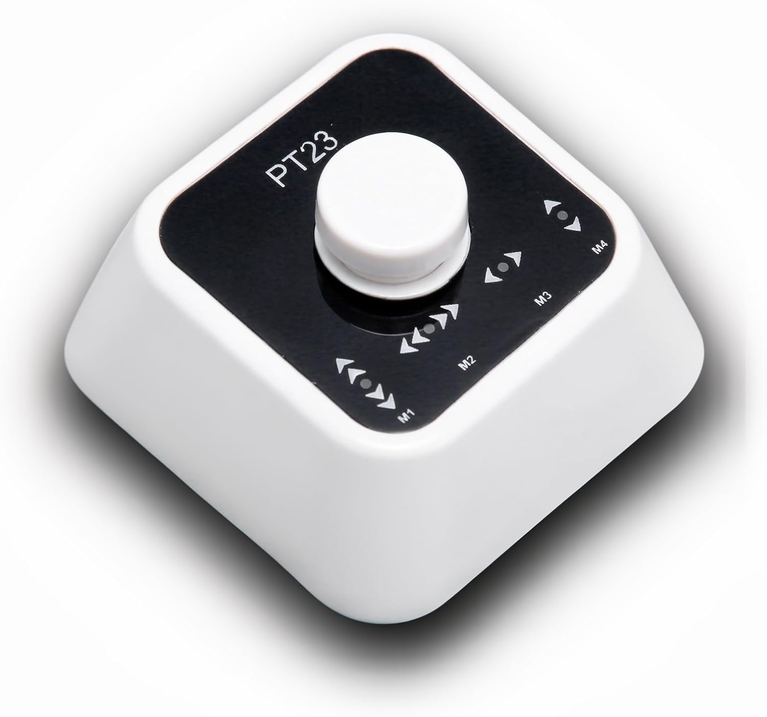 Page Turner Pedal Bluetooth5.3 for Computer Phone Tablets WindowsOS XAndroid iOS, Type C Rechargeable Multimedia Remote Controller Key Switch (White)