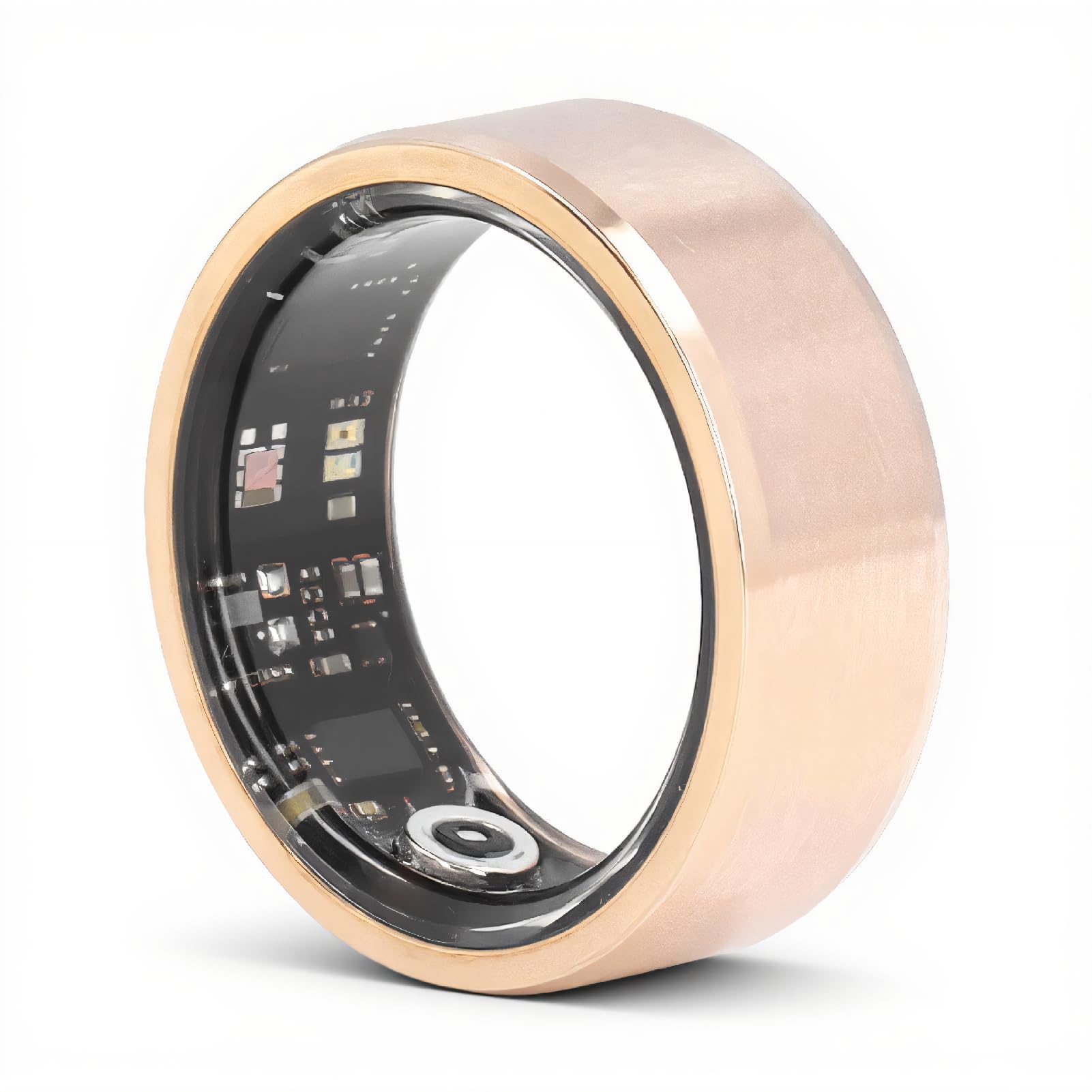 Diyeeni Anello Intelligente, Rilevatore di Salute Indossabile Universale con App, Anello Sportivo con Cardiofrequenzimetro, Monitor del Sonno, Temperatura,