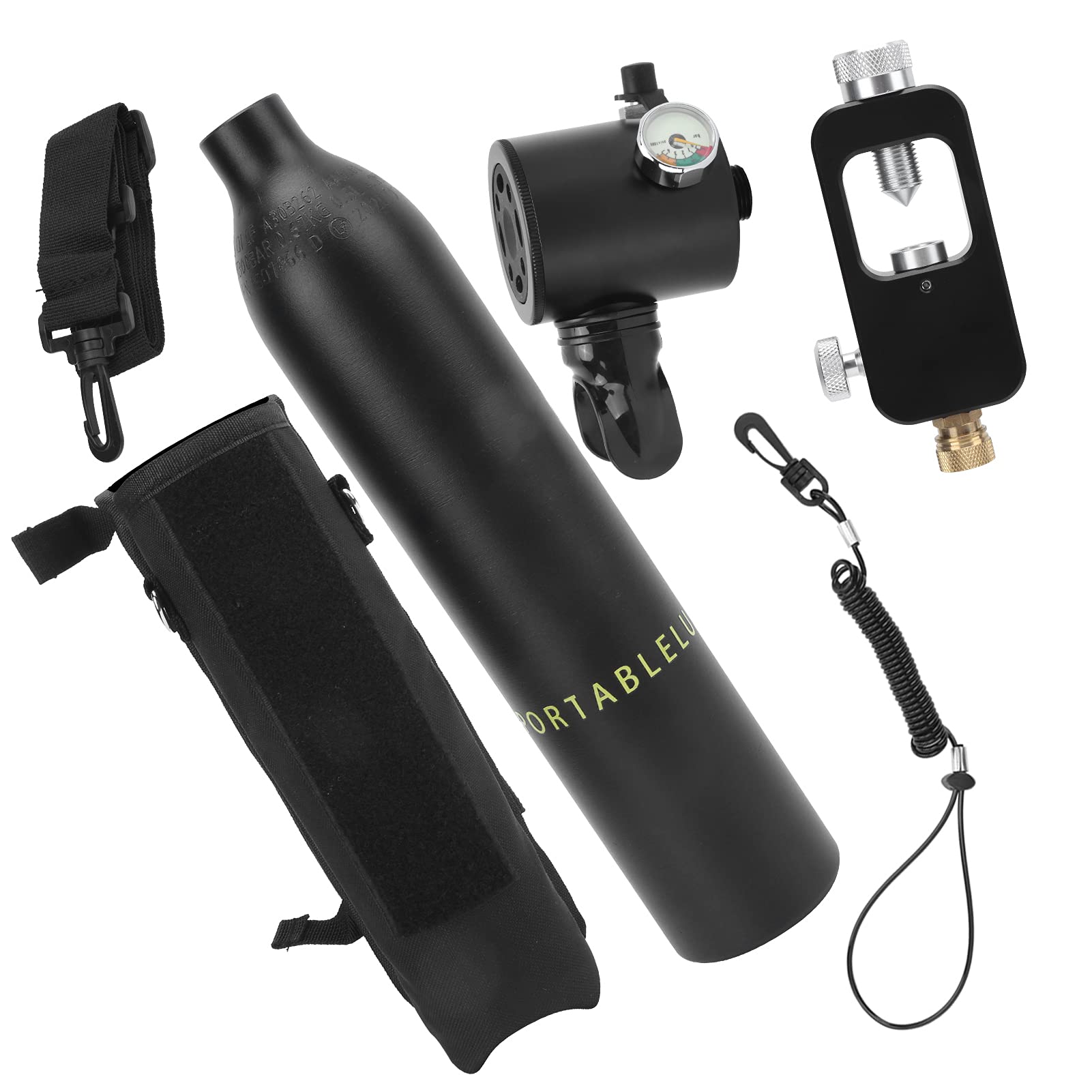 Amazon.co.jp: スキューバダイビング用酸素ボンベ、航空アルミニウム