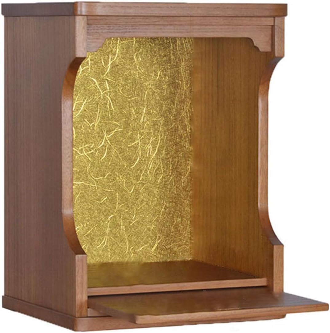 Small Altar Table,Table Prayer Buddhist Niche,Ancestral Tablets Shelf Personal Shrine Altar Stand,for Home Decor Offering Rack