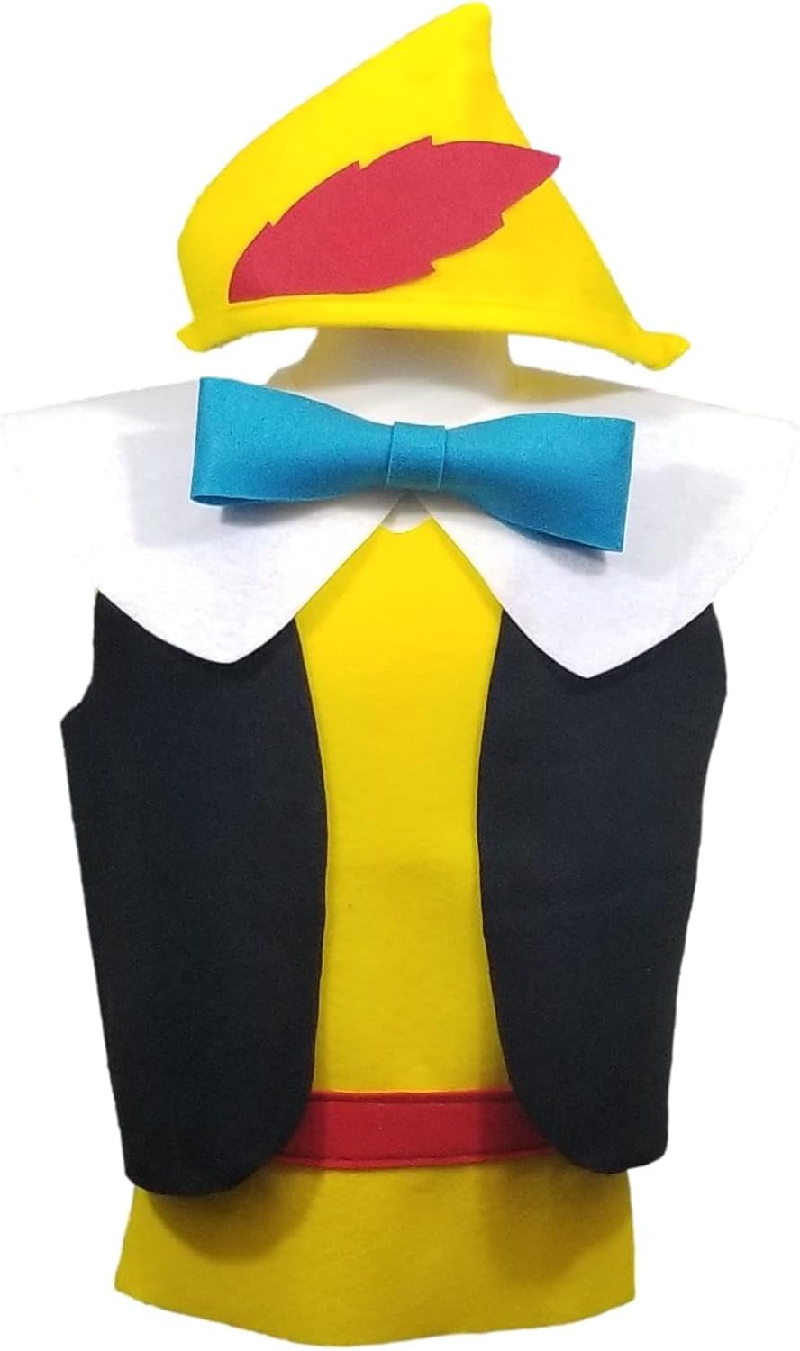 Kids Pinocchio Costume Set - Fits Kids 4-16 years old (Big Kids 10-16 Years)