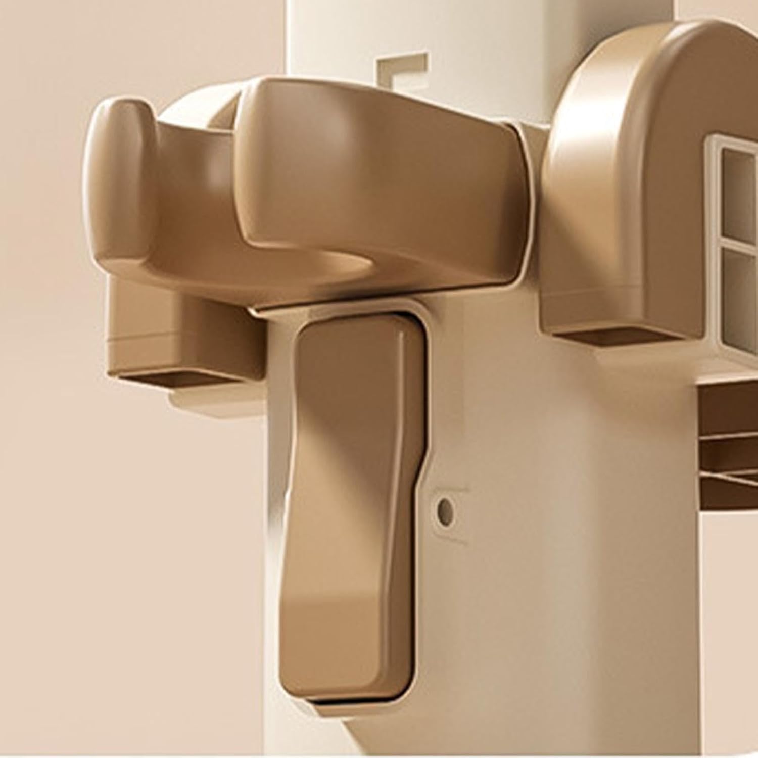 Kid Bath Stand - Adjustable Support Helper - Anti-Slip Stand Up Kid Shower Holder - for Boys Girls Home Tub Apartment Travel Hotel