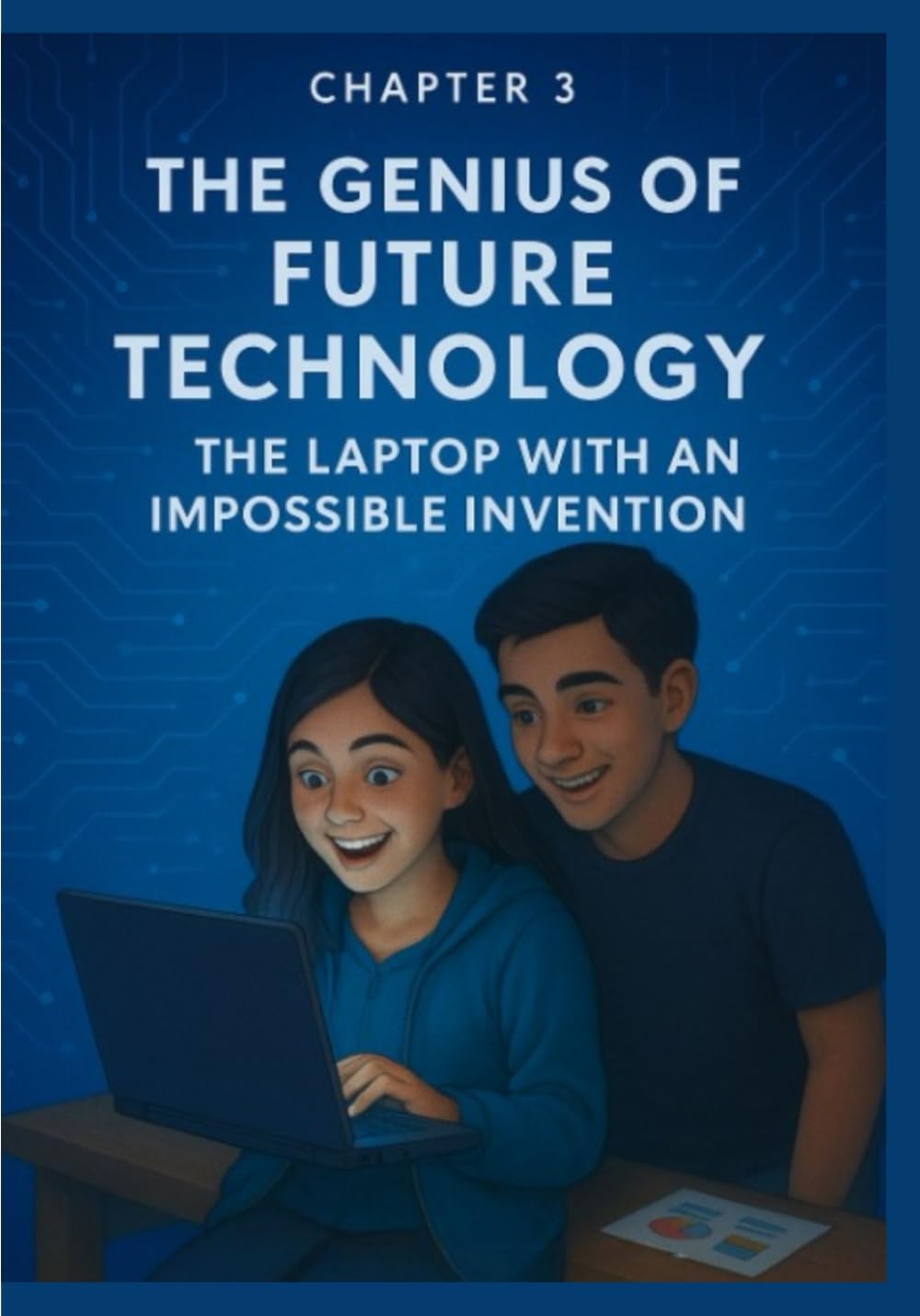The Genius of Future Technology: The Laptop With an Impossible Invention: A sci-fi adventure of students, futuristic ideas, and a clever STEM twist for young readers ages 9+