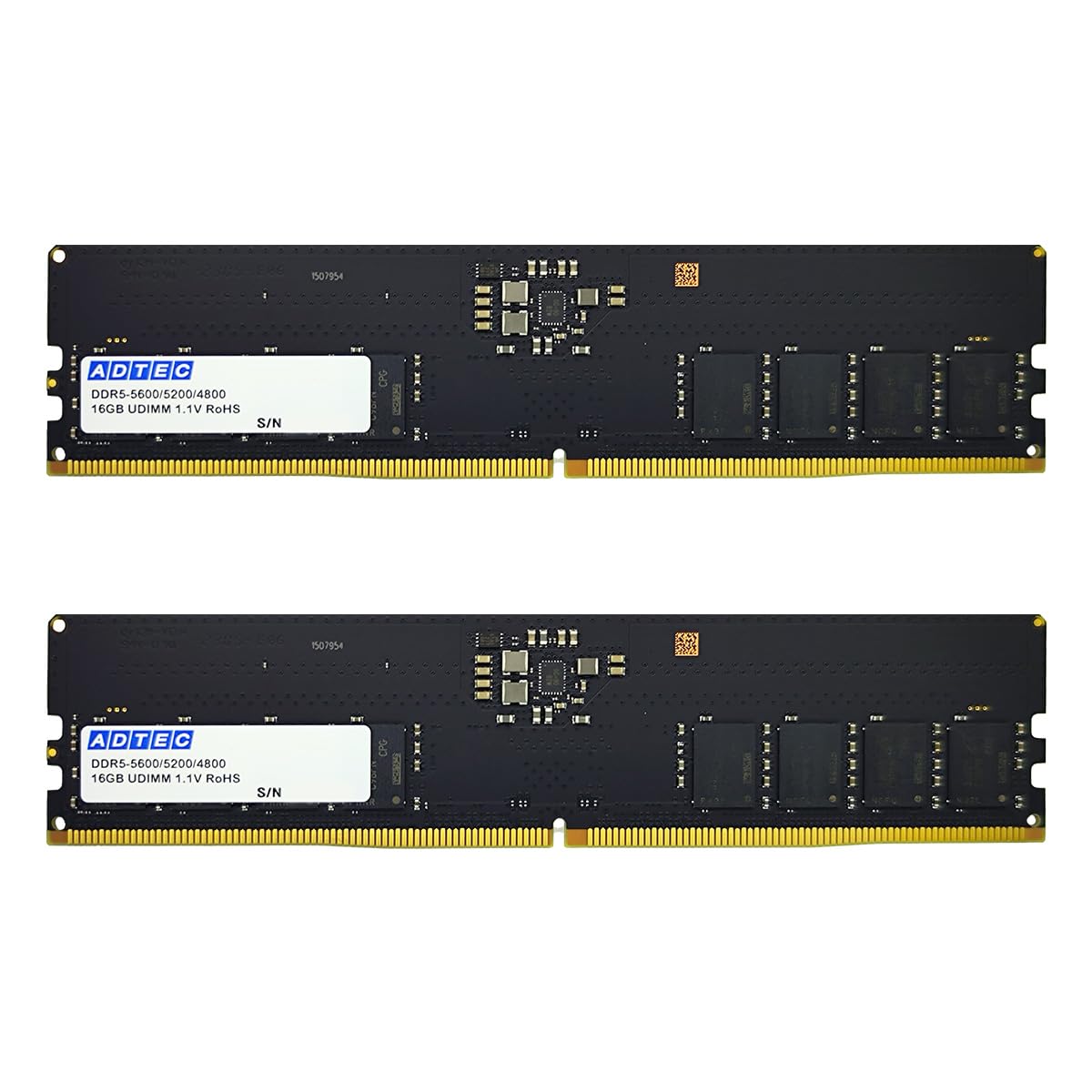 アドテック DDR5-5600 16GBx1枚 動作確認済み Amazon | アドテック DDR5-5600 UDIMM 16GB 2枚組 6年保証