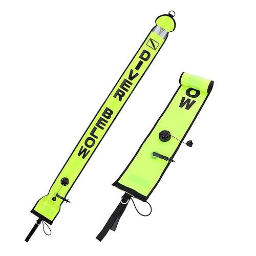 High Visible Diving Surface Marker Buoy (SMB), Inflatable Scuba Signal
