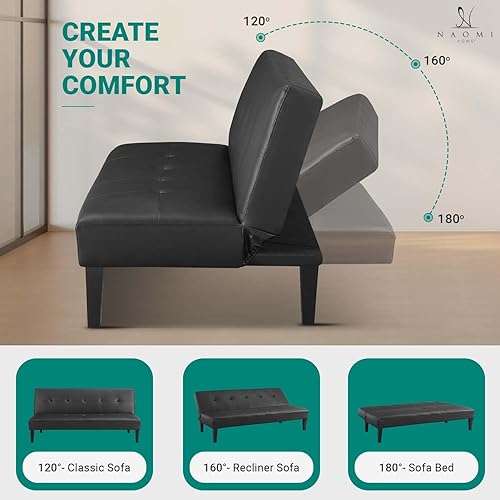 Miniatura 5 de Naomi Home Button - Sofá cama.