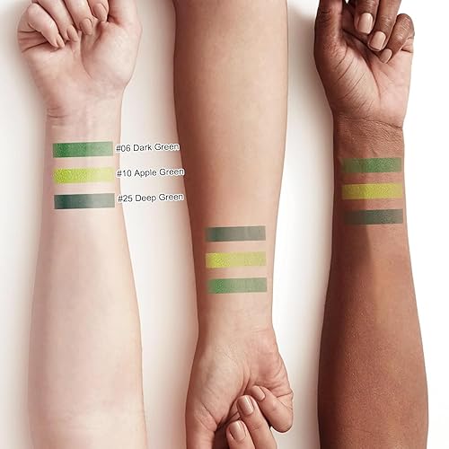 Miniatura 5 de Juego de 18 lápices de ojos coloridos, lápiz de sombra de ojos, kit de delineador de ojos metálico, lápiz delineador de ojos con purpurina para