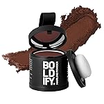 BOLDIFY Hairline Powder (LARGE, 10g) - Root Touch Up Hair Color for Gray Coverage - Bald Spot Concealing Hair Powder for Women & Men - 24-Hour Stain-Proof - Auburn