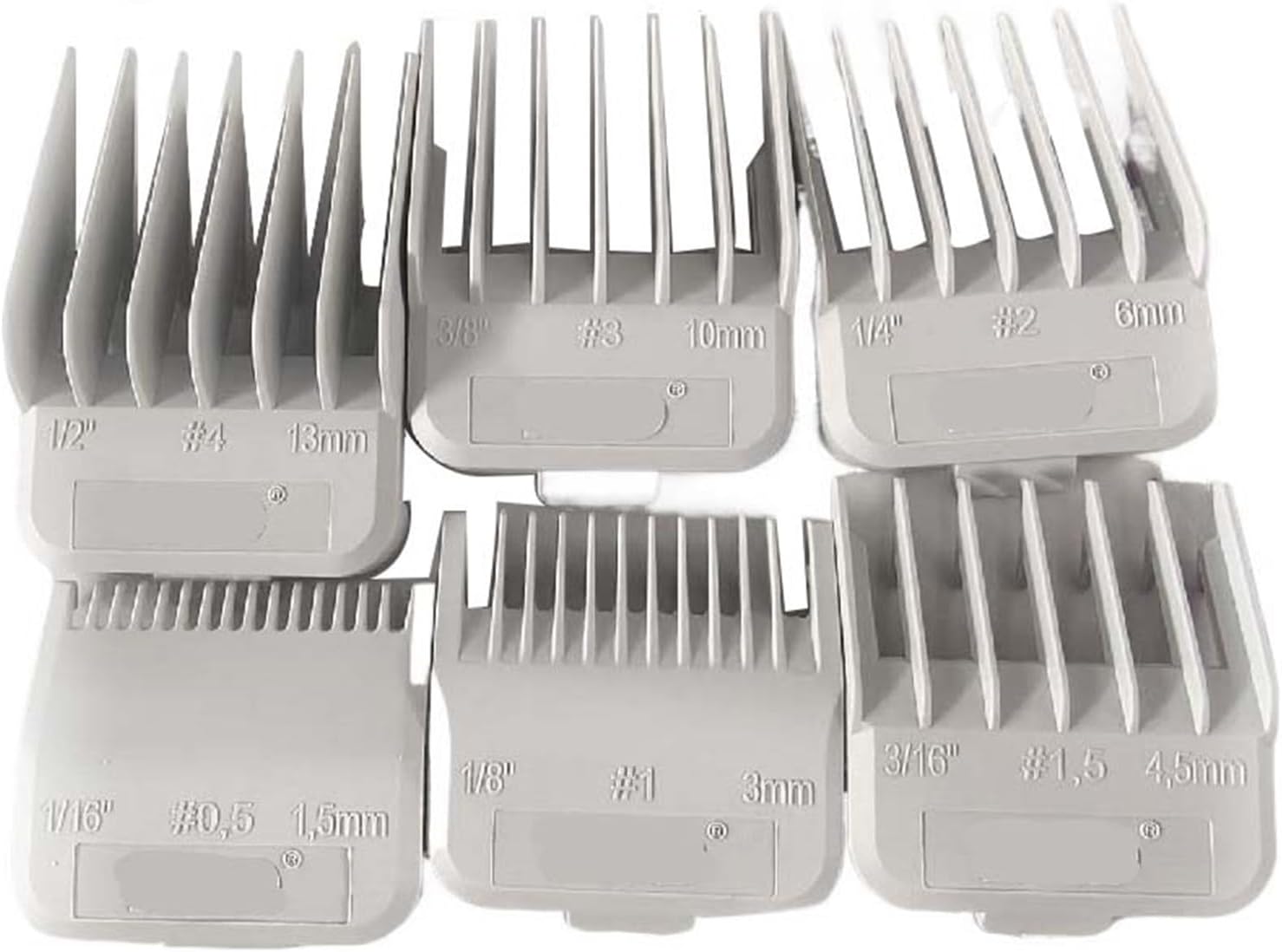 Hair Clipper Guards, Compatible For MRD, Hair Clipper Combs, Compatible For Wahl, Barber Shop Cutting Guide Combs Electric Clippers Accessory(Pink)