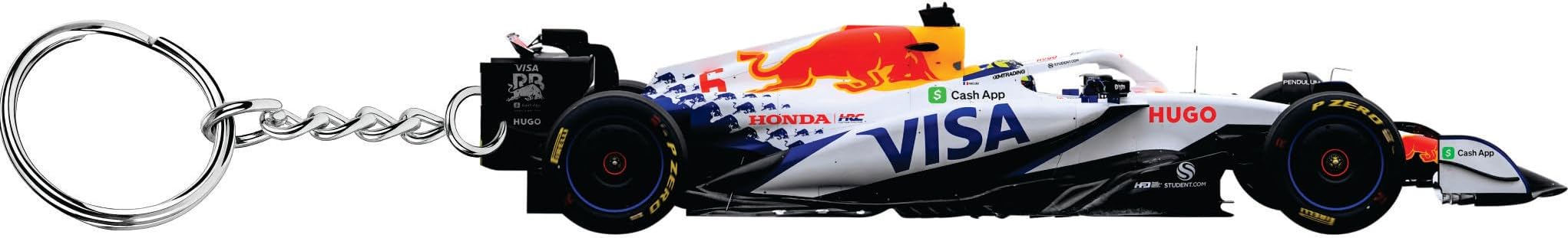 Studio64 Formula 1 Racing Bulls Acrylic Keychain, Set of 2