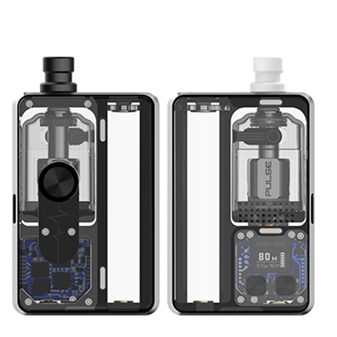 pulse sigaretta elettronica prezzo Vandy Vape Pulse AIO V2 Kit 80W con 6ml Pulse AIO V2 RBA Tank Sigaretta  elettronica Vaporizzatore Supporto 18650 batteria No Nicotina (Nero) :  Amazon.it: Elettronica