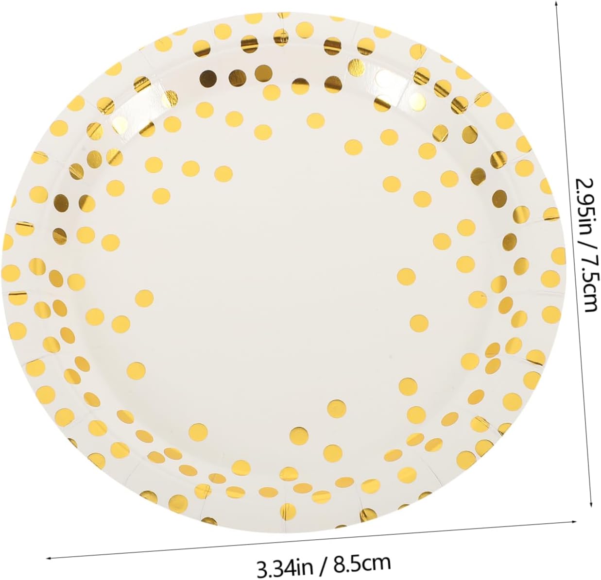 1Set Practical Paper Tableware Set Party Essentials with Dotted Design Includes Plates Cups Napkins Forks Knives Spoons for Weddings Birthdays and Festivals