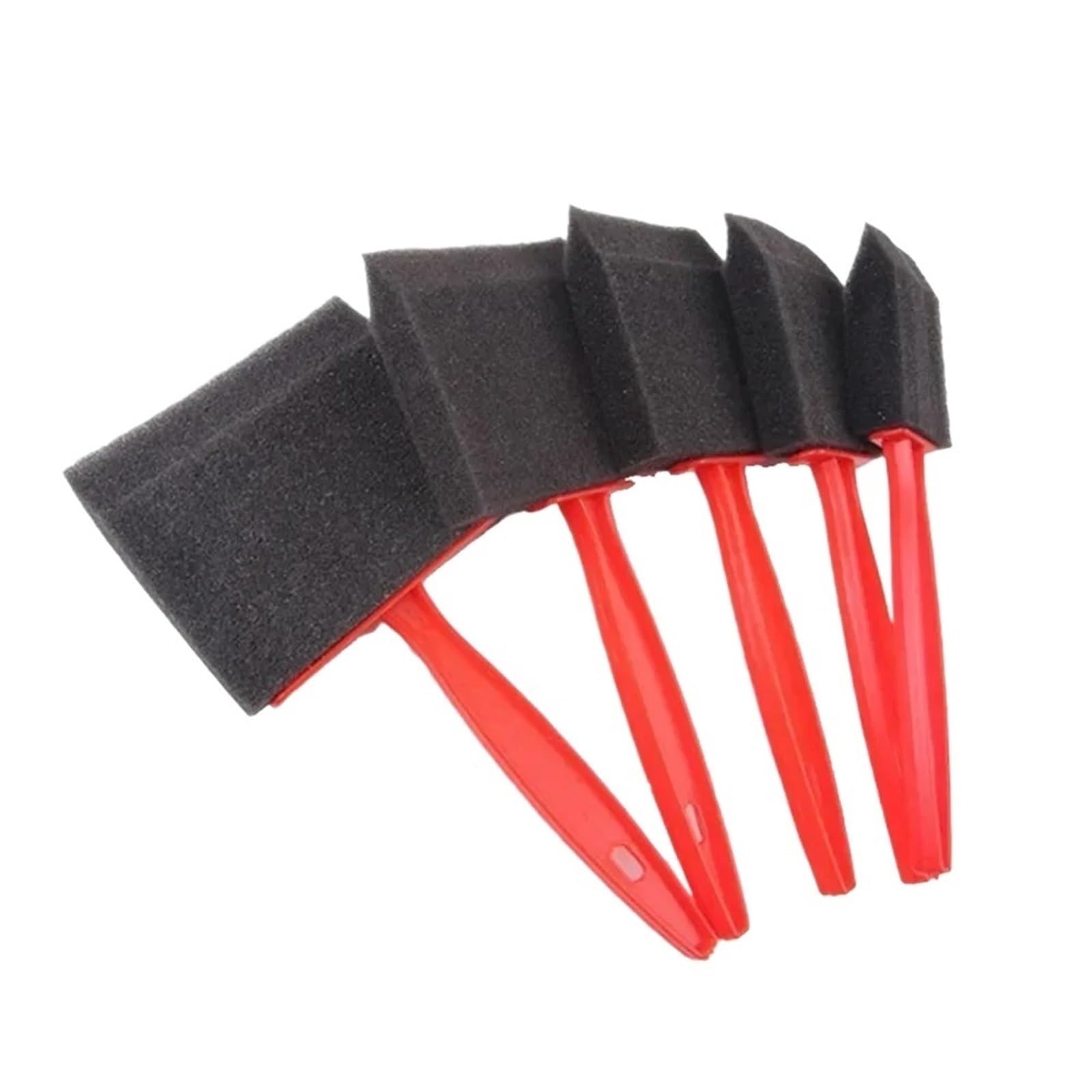 Schwammpinsel zum Malen, 50/80 Stück, Schaumstoff-Pinsel, Ölflecken, Polyurethan, Bastelkunst-Set, Kinderzeichnung, Malpinsel für Kunst und Handwerk (80 Stück)