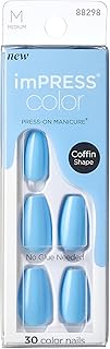 اظافر امبريس ملونة بالضغط من كيس، ازرق سيرين (IMC513C)