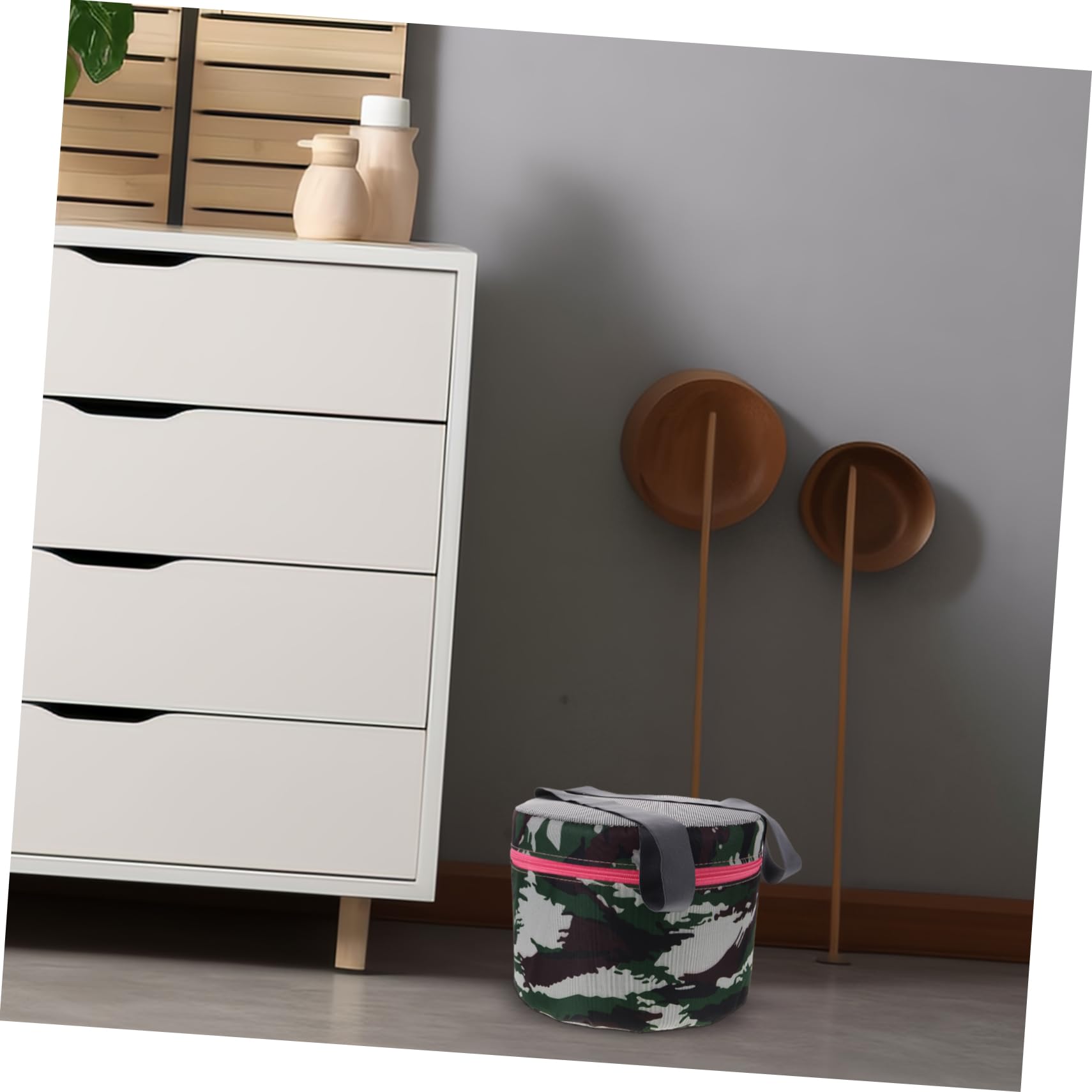 Tabouret de Jardinage Portable Structure Stable en Plastique et Tissu Coton, pour Activités Extérieures et Travail Jardin, Léger et Pratique Couleur Aléatoire
