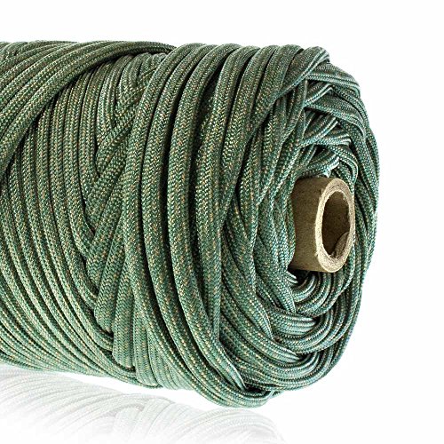 GOLBERG 750lb Paracord/Parachute Cord – Authentic Mil-Spec Type IV 750 lb Tensile Strength Strong Paracord – Mil-C-5040-H – 100% Nylon – Made in USA