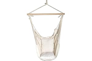 SueSport Hanging Rope Hammock Chair