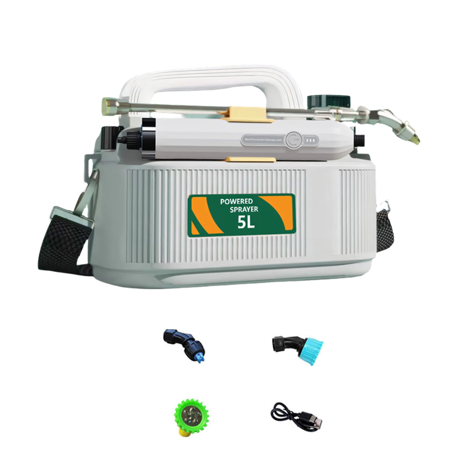 Pulvérisateur 5L avec buse réglable et récipient étanche pour arrosage et animaux