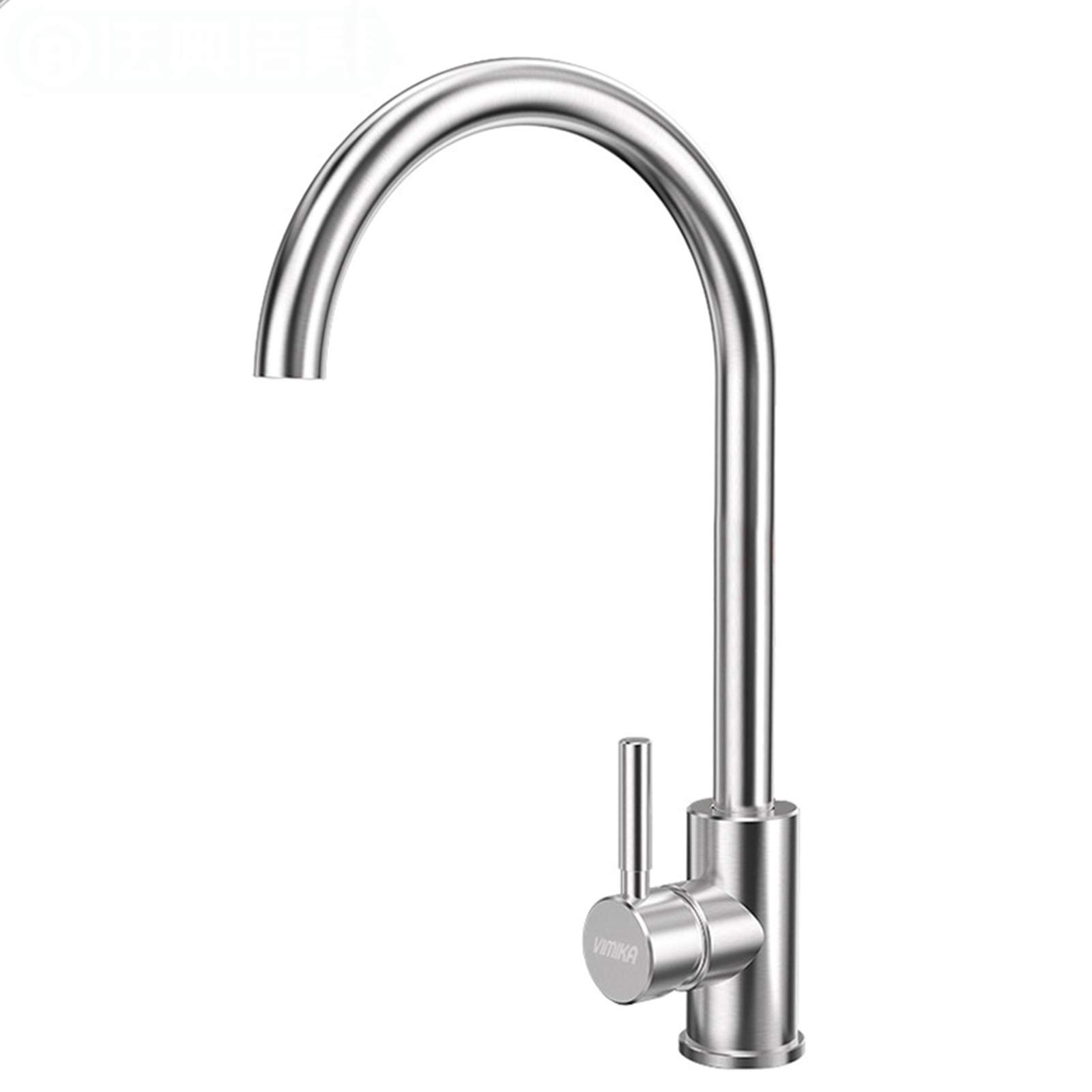 Robinet de robinet à levier simple pour l'évier à double cuisine LWX - 8