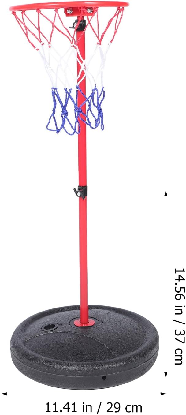 Floating Pool Basketball Hoop Set with Removable Frame and Ball, Indoor Outdoor Summer Water Sports for and Adults, Poolside Basketball Game Accessories