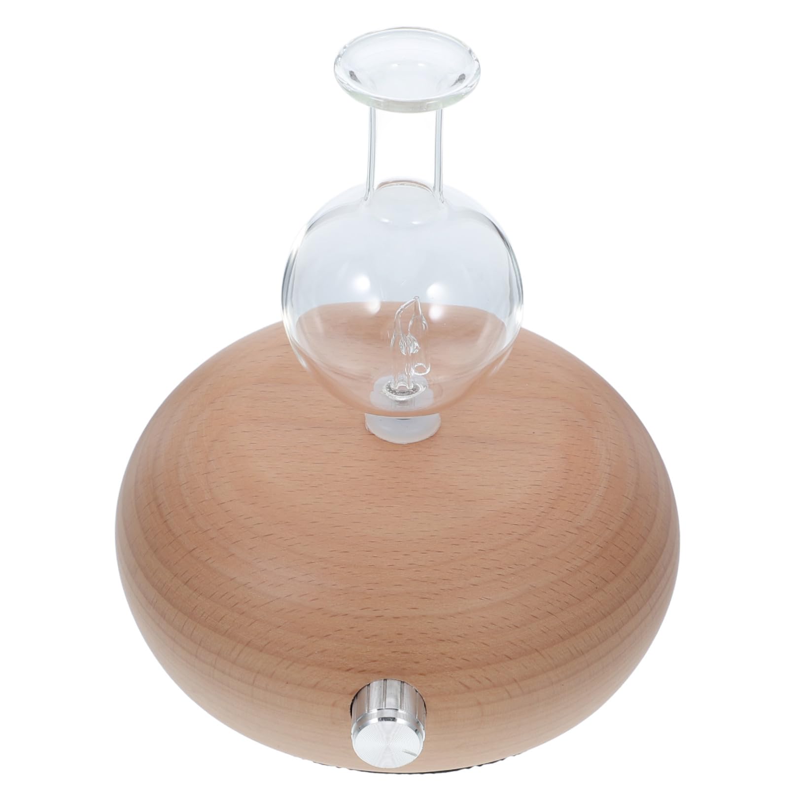 Difusor de Aceites Esenciales para Aromaterapia, Pequeño Difusor Atomizador de Madera Natural, sin Agua, Silencioso para Hogar, Oficina y Dormitorio, Máquina de Varios Estilos
