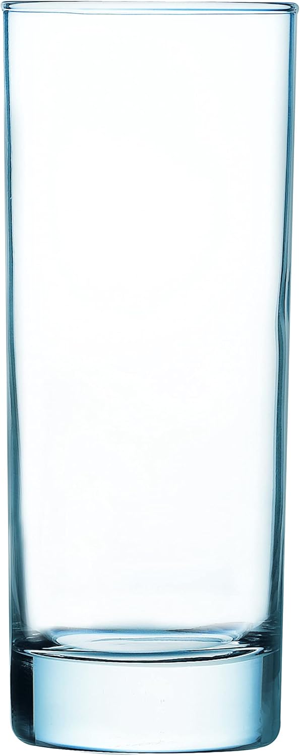 Arcoroc - Collection Icelande - 6 high tempered glass glasses - Modern design, ideal for cocktail parties - Made in France - Reinforced packaging, suitable for online sale