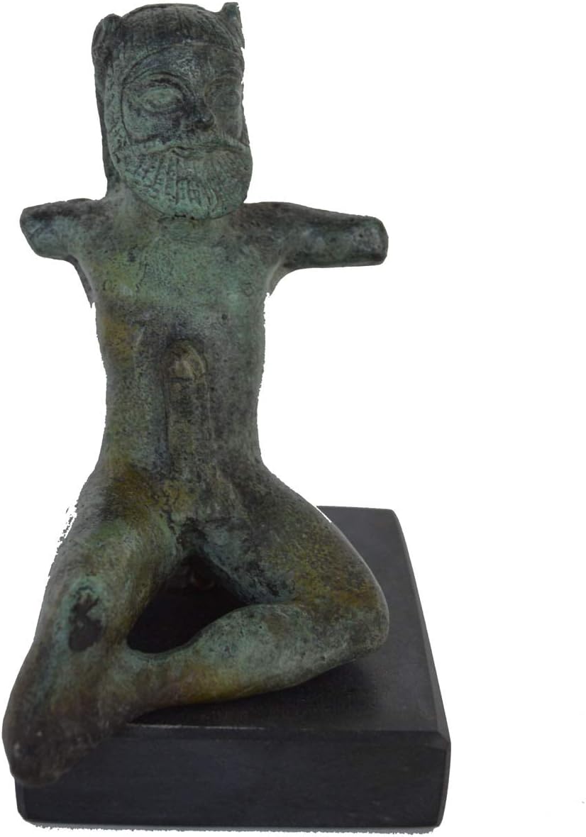 Bronze Statue of Satyr - Museum Replica Item - Ancient Greek Mythology-Satiros