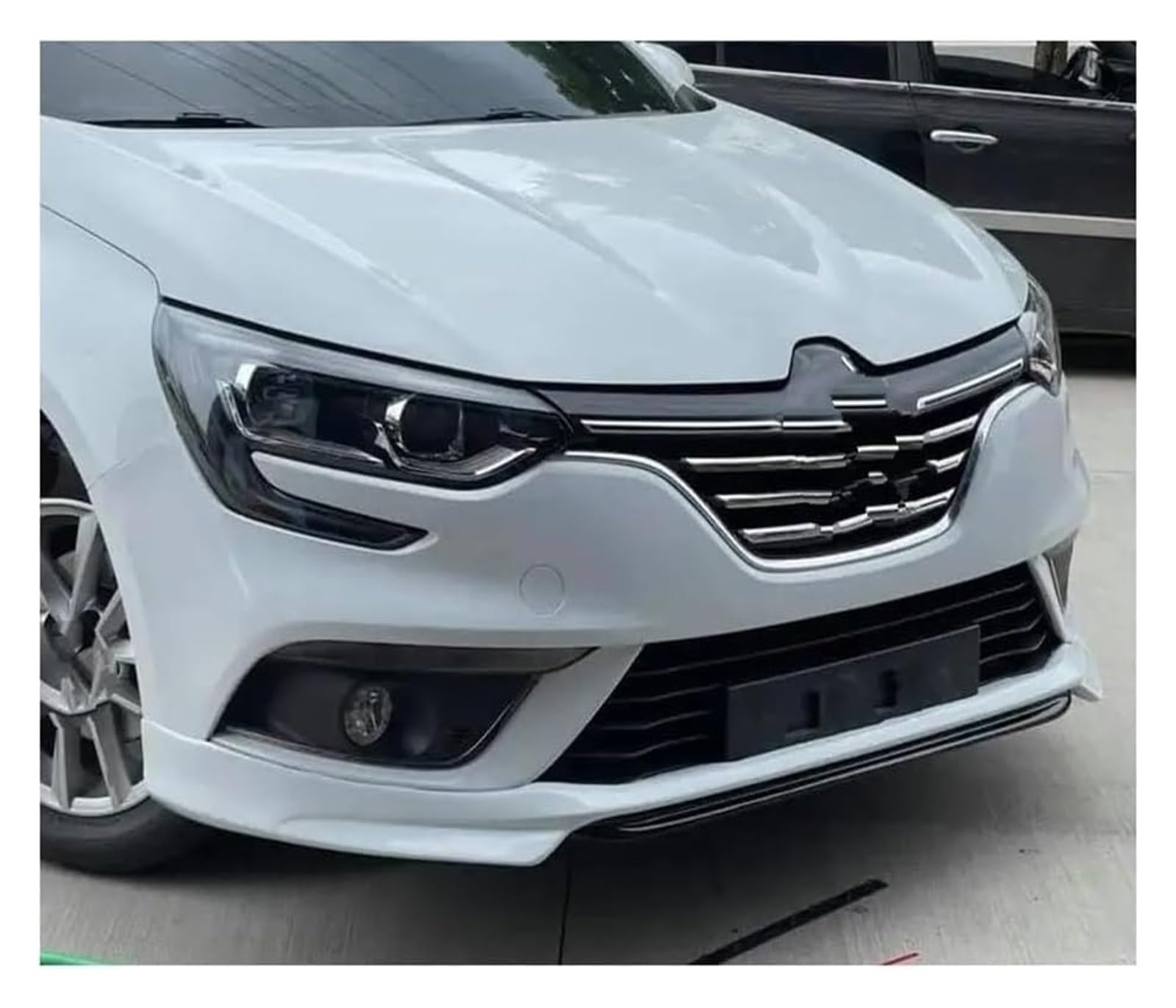 Juple lèvre pare-chocs avant Megane 4 diffuseur becquet 2016-2020 - 4