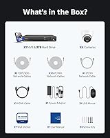 Vista 6 de ANNKE 4K PoE Security Camera System, 12MP H.265+ 8CH NVR with 2TB Surveillance Grade HDD, 6Pcs 8MP IP Cams, Spotlight Color Night Vision, RTSP, IP67