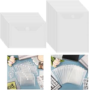 OTCRAFT 20 Page Clear Sticker Photo Album - 80 Pocket Storage For