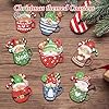 clothmile 8 PCS Christmas Diamond Art Coasters Santa Claus Diamond Art Coasters Kits with Holder Santa Claus DIY Coasters for Beginners, Adults, Kids, Diamond Art Crafts Supplies #2